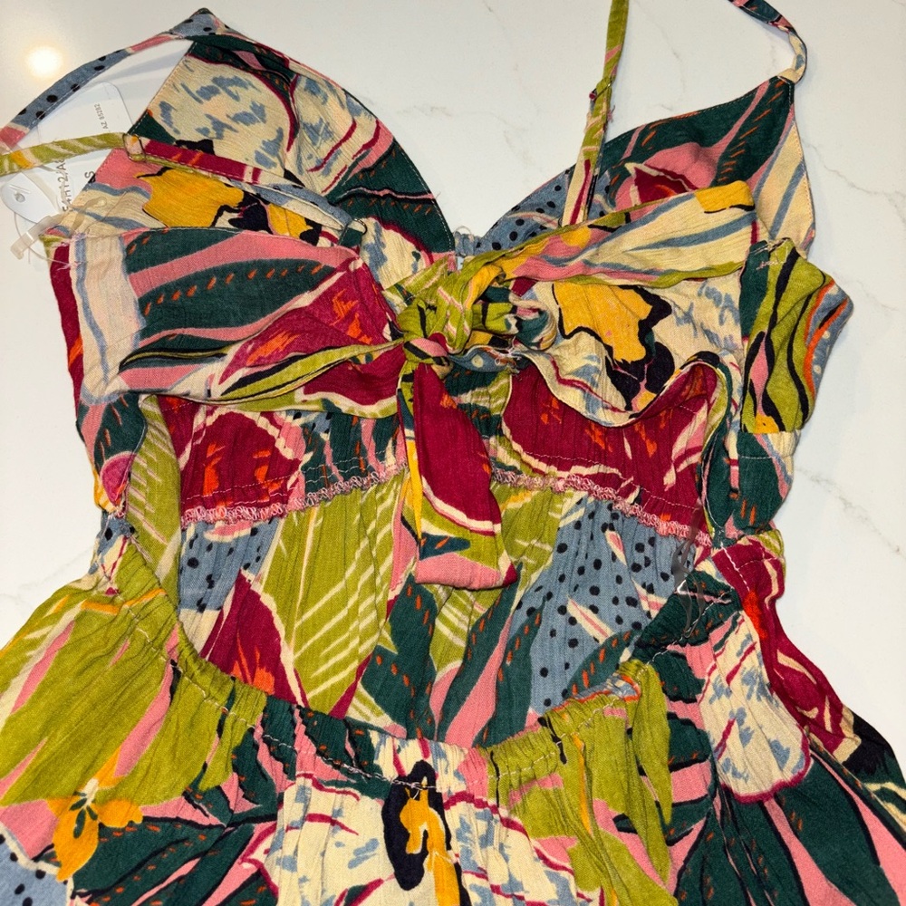 Floral Multicolor Summer Dress - Picture 5 of 8